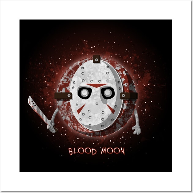 Blood Moon Wall Art by wirdou